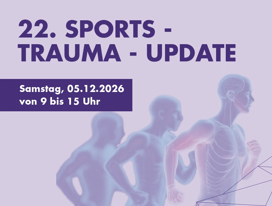 22. Sports-Trauma-Update 2026 – Programm und Anmeldung
