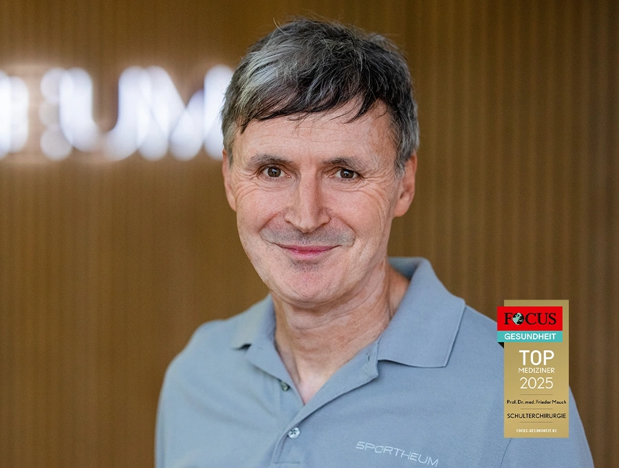 Sportheum Sportklinik Fellbach Prof. Dr. med. Frieder Mauch FOCUS Zertifikat