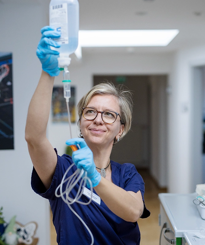 Sportheum Sportklinik in Fellbach mit Station für Behandlung mit Top-Personal