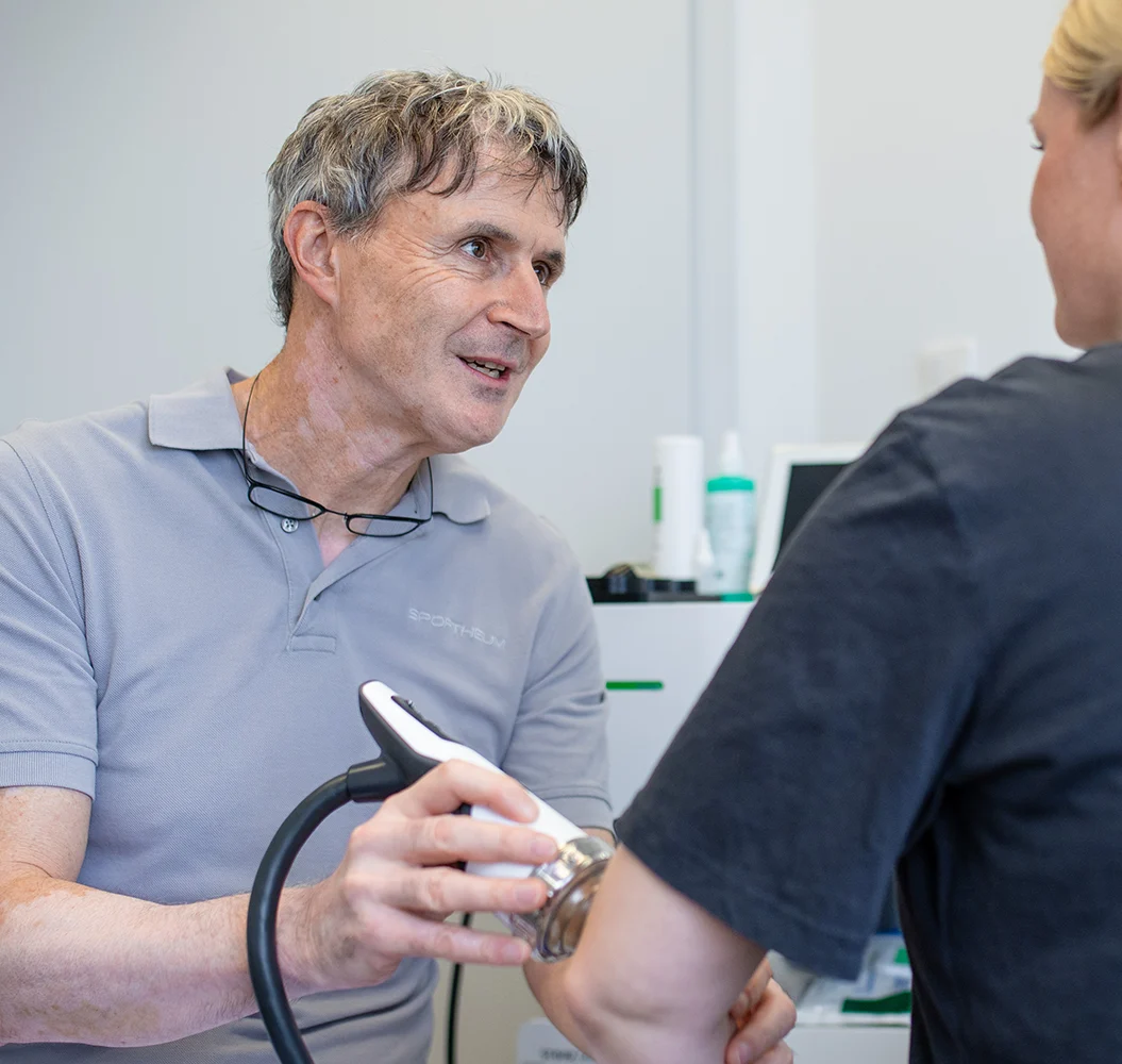 Dr. Frieder Mauch und Dr. Matthias Engel – Ellenbogenspezialisten im SPORTHEUM Stuttgart